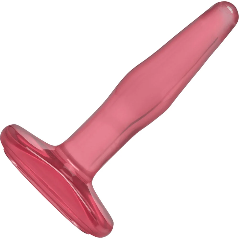 Crystal Jellies Butt Plug, 4.5", Pink