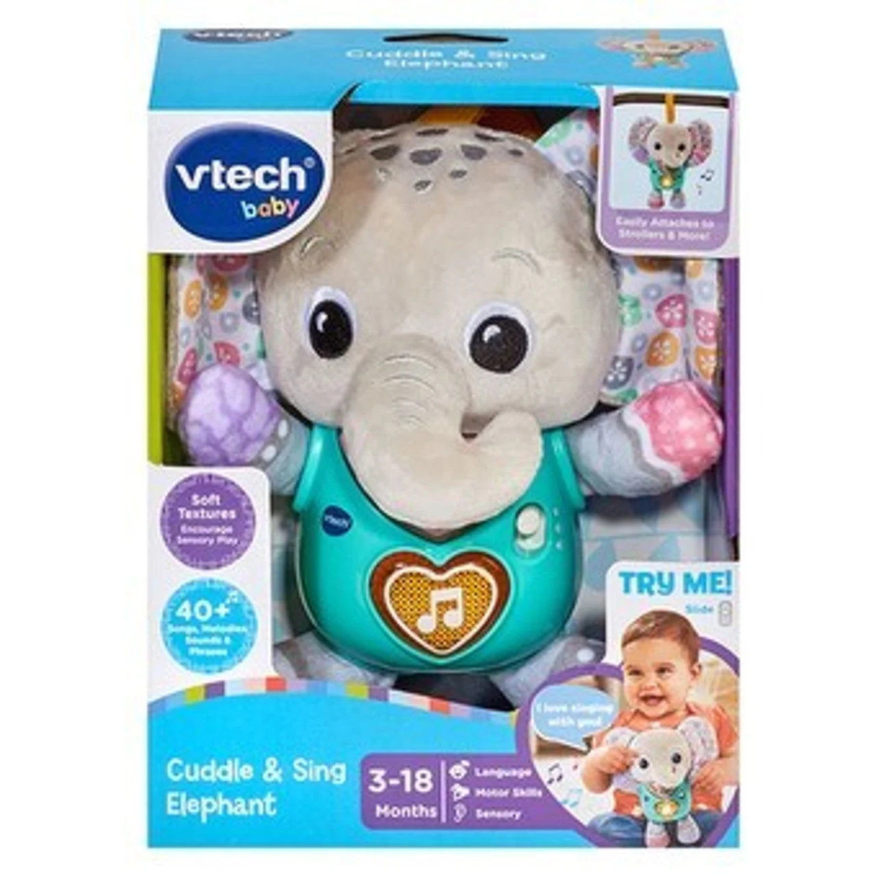 CUDDLE & SING ELEPHANT