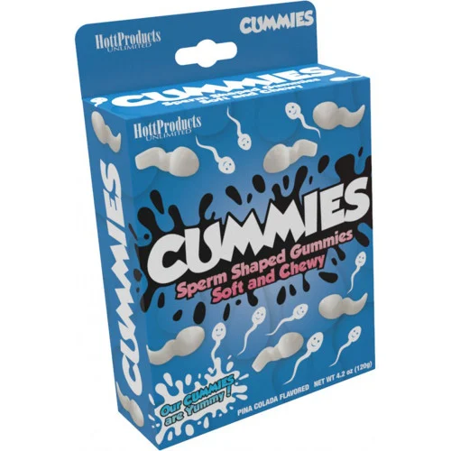 Cummies Edible Sperm Shaped Gummies