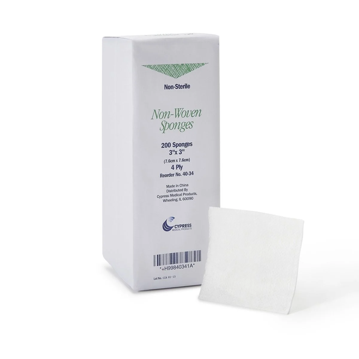 Cypress Nonwoven Sponge