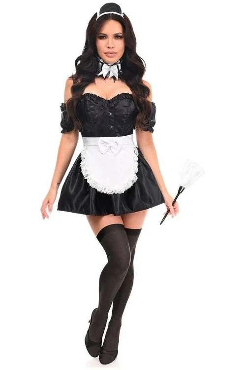 Daisy Corsets 6 Piece Frisky French Maid Corset Costume