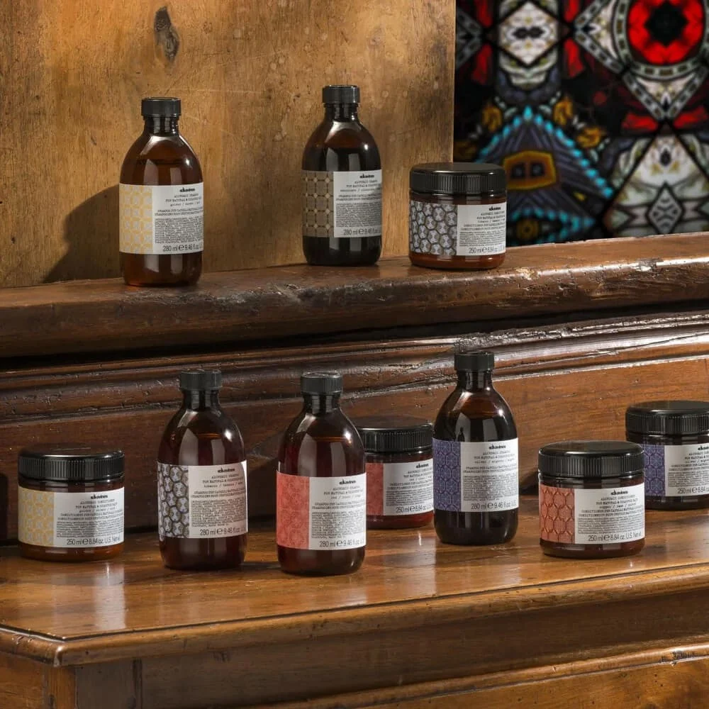 Davines Alchemic Tobacco Conditioner for Light Brown Hair