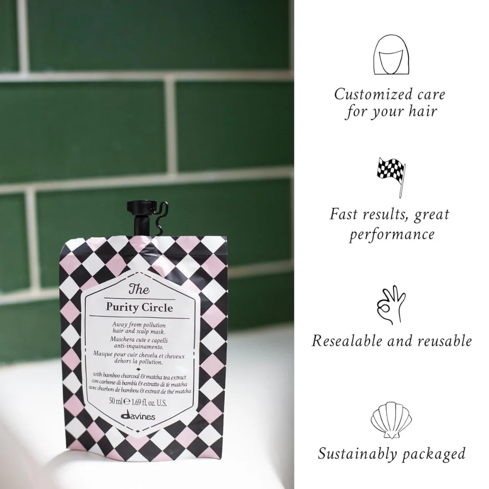 Davines The Circle Chronicles The Purity Circle Purifying Hair Mask