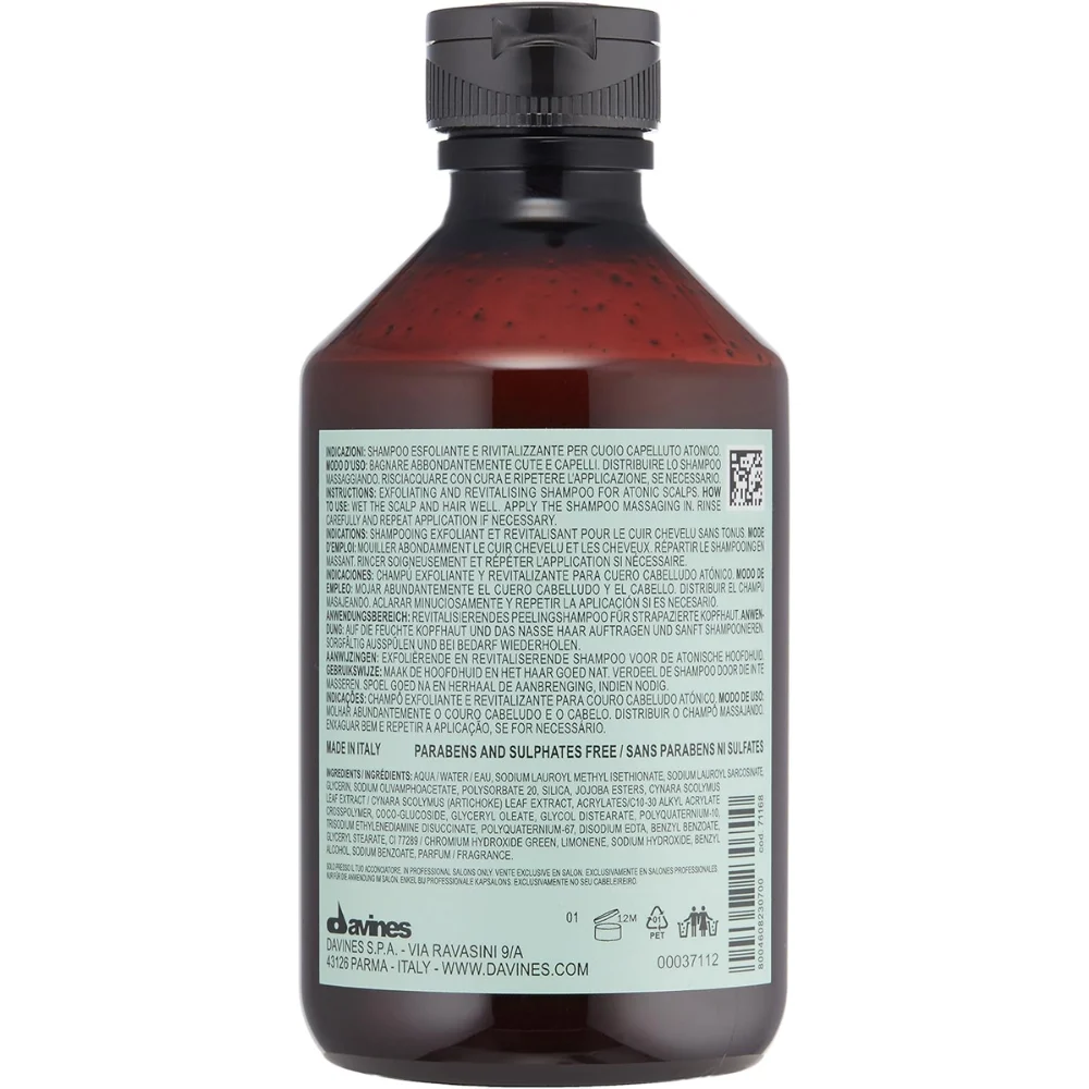 Davines Naturaltech Detoxifying Scalp Scrub Shampoo