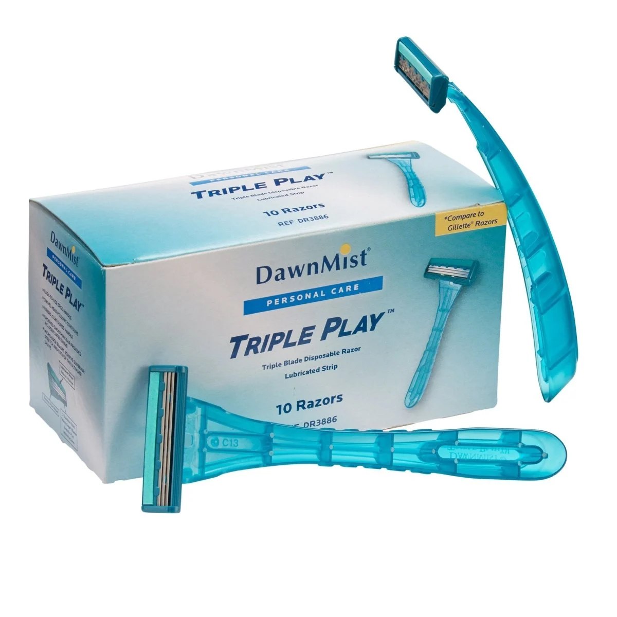 Dawn Mist Triple Play Facial Razor