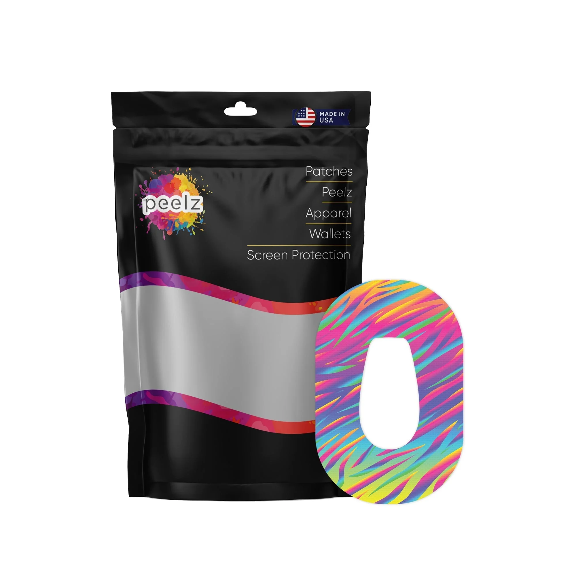 DayGlo Dexcom G6 Patch Tape - Pump Peelz