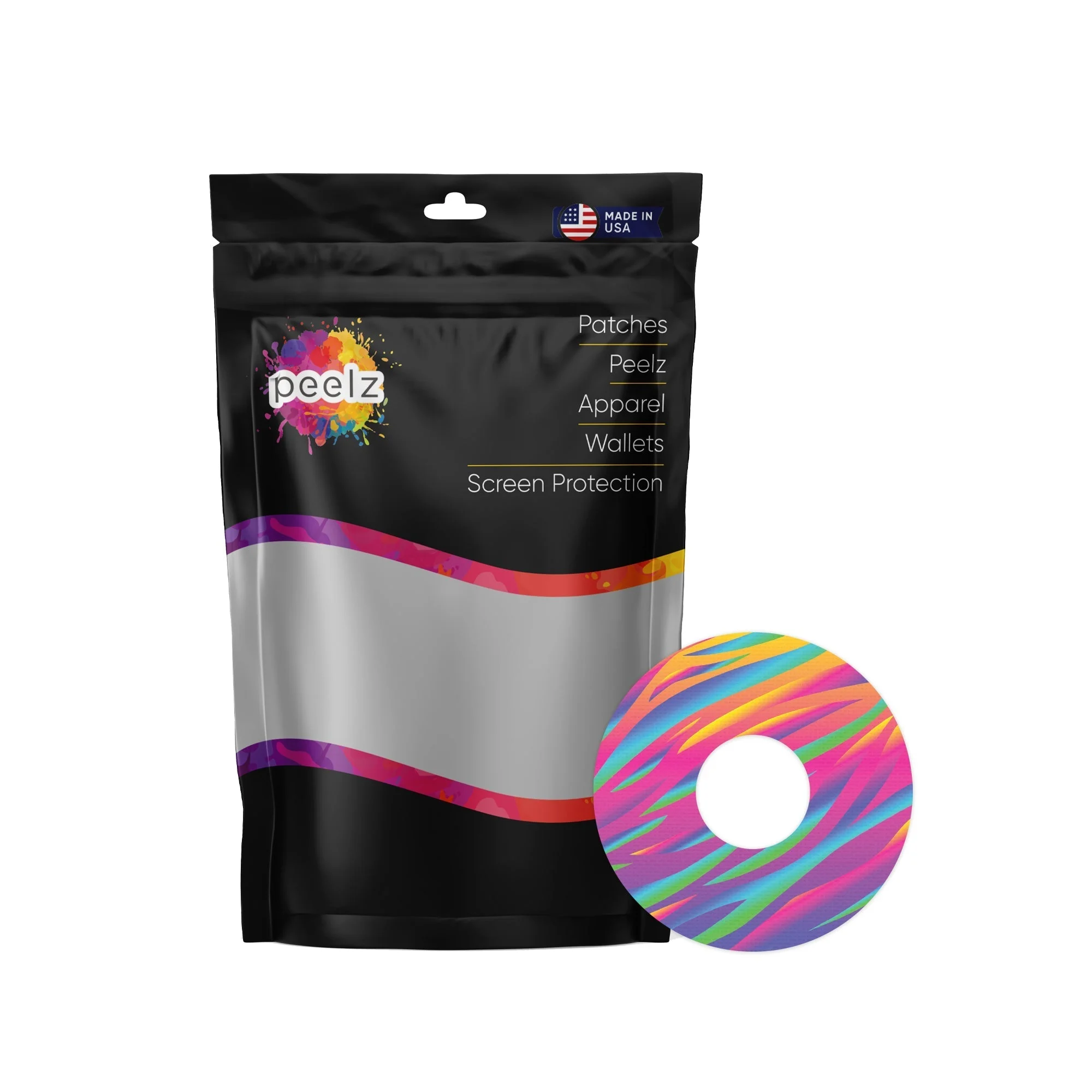 DayGlo Patch Tape Designed for the FreeStyle Libre 3 Plus & Lingo