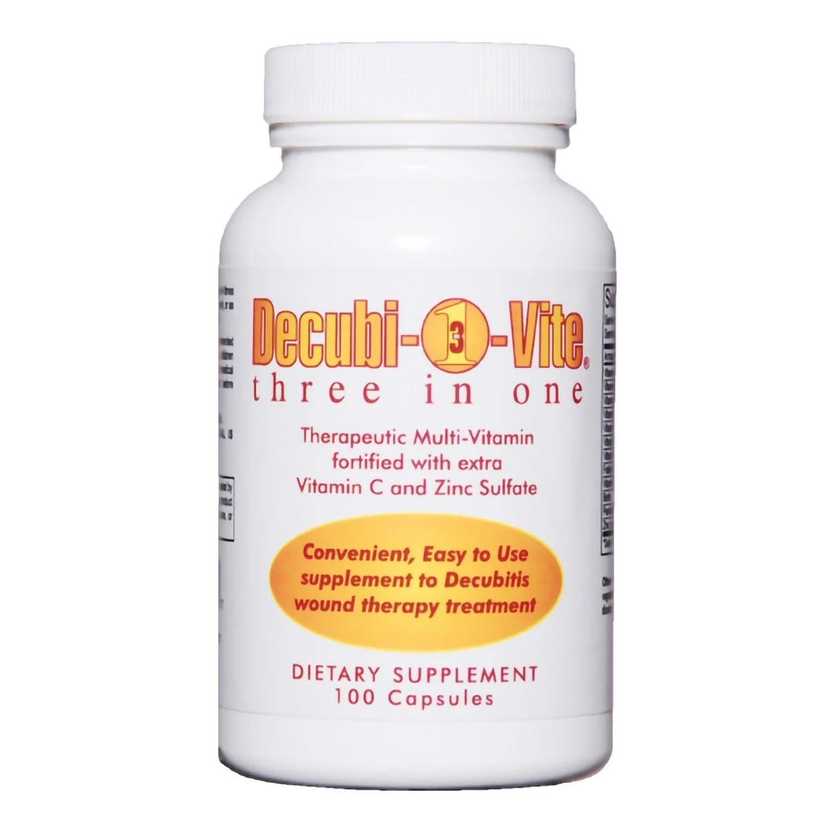 Decubi Vite Three In One Vitamin / Minerals Multivitamin Supplement