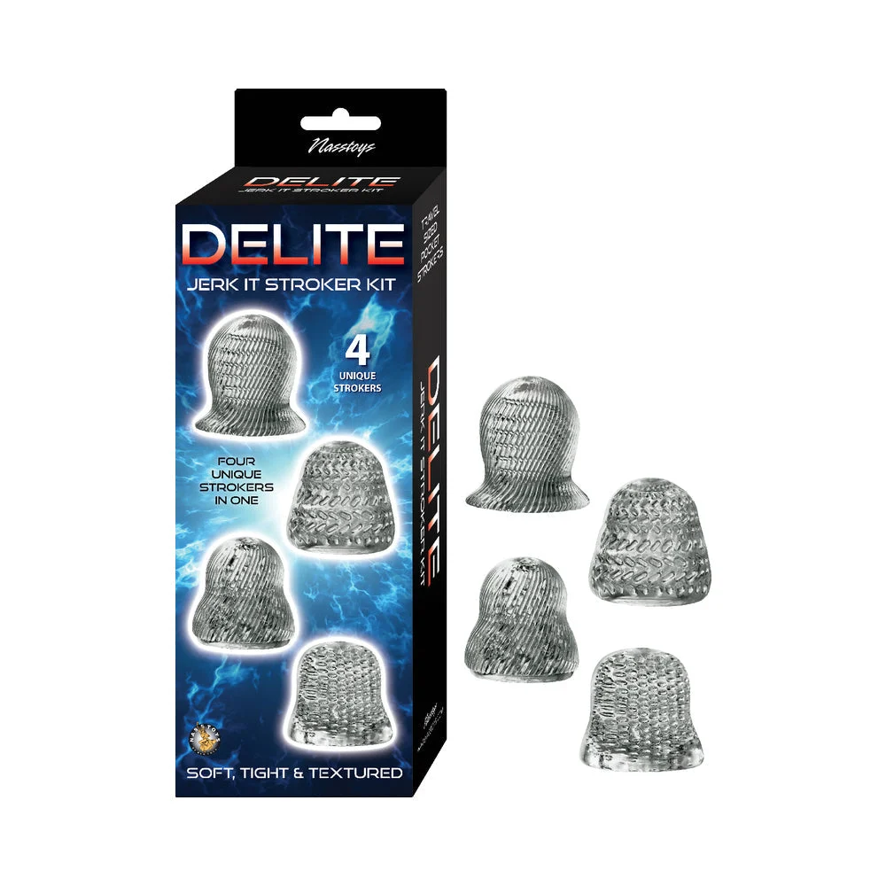 Delite Jerk It Stroker Kit Smoke