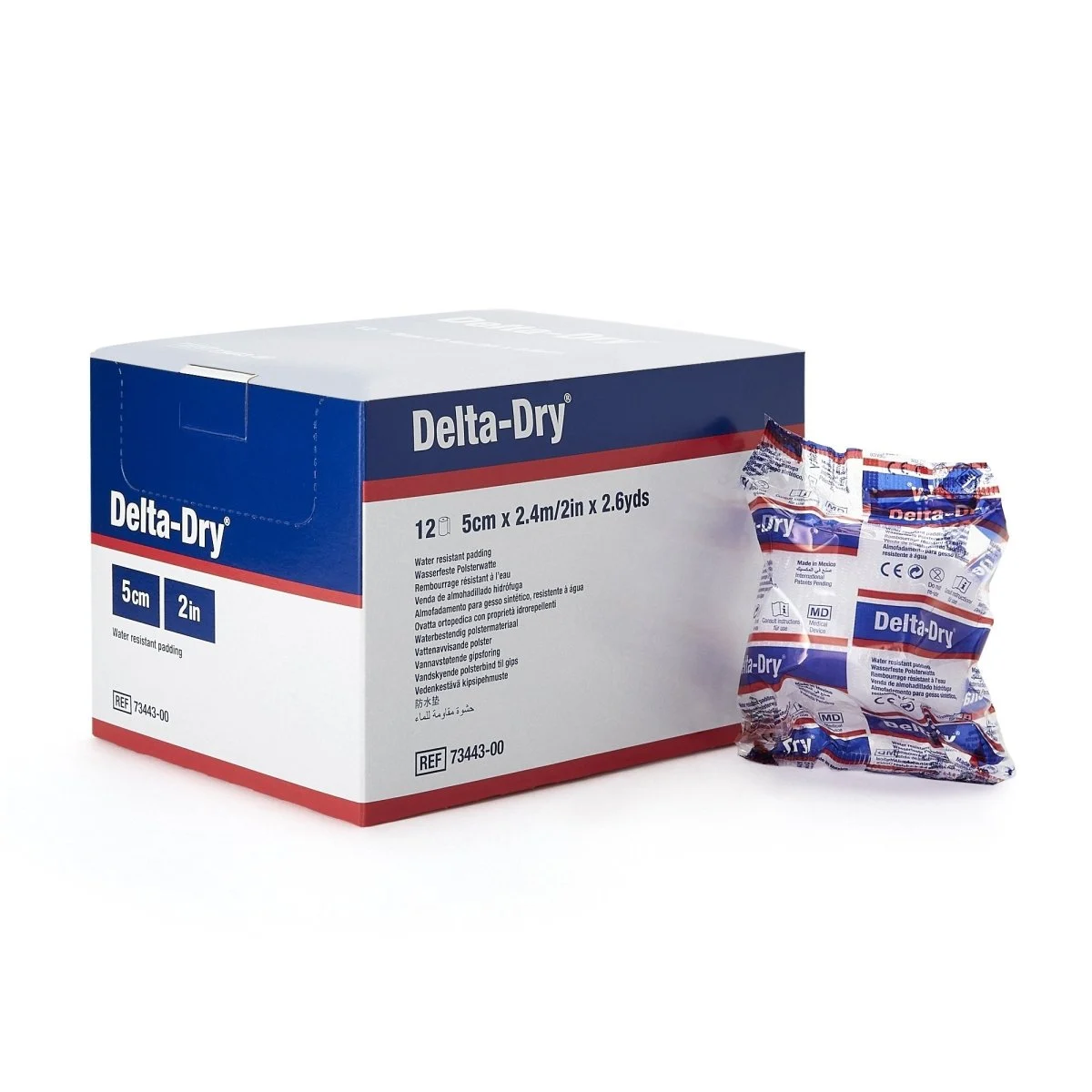 Delta Dry White Synthetic Water Resistant Cast Padding