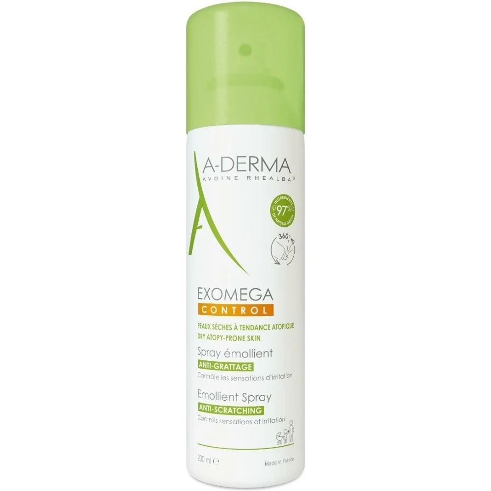 A Derma Exomega Control Emollient Spray Anti-Scratching Face&body