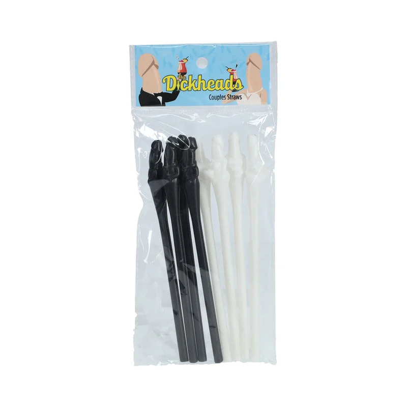 The Dickheads Couples Straws Beige