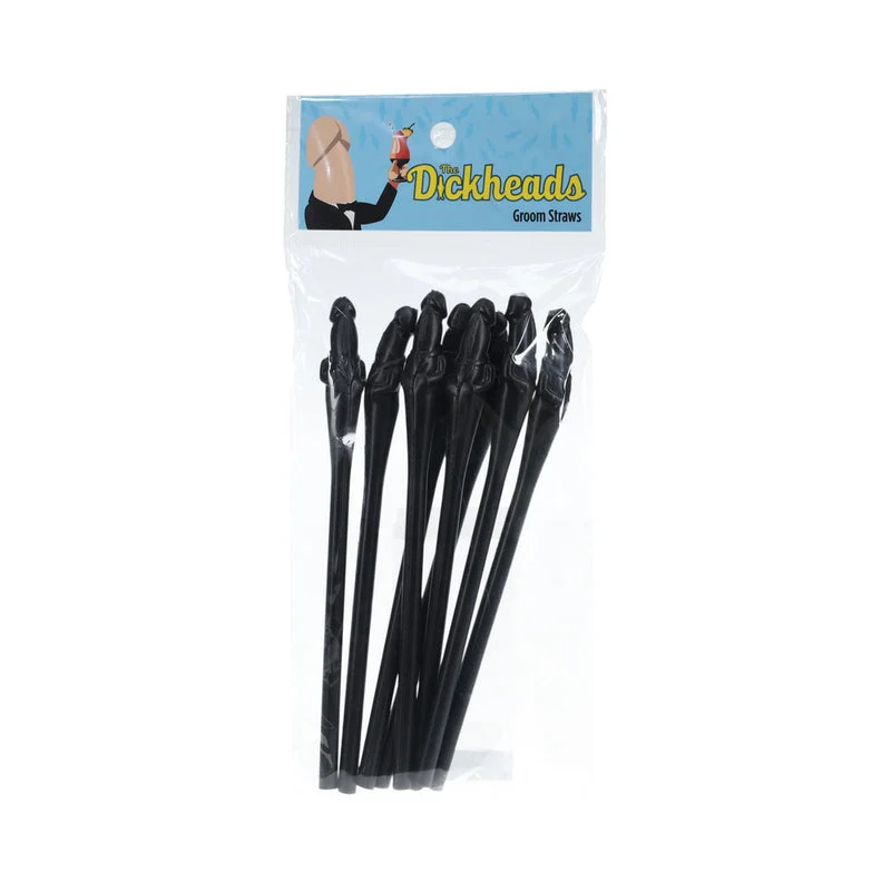 The Dickheads Groom Straws Beige