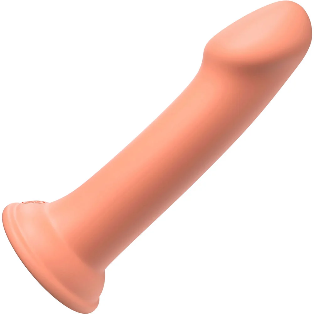 Dillio Platinum Collection Big Hero Silicone Dildo, 6", Peach