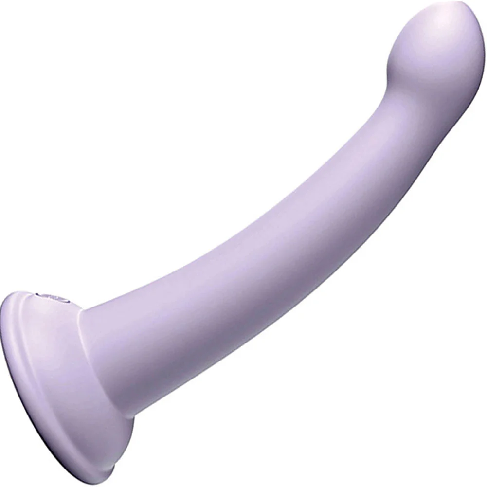 Dillio Platinum Collection Secret Explorer Silicone Dildo, 6", Purple