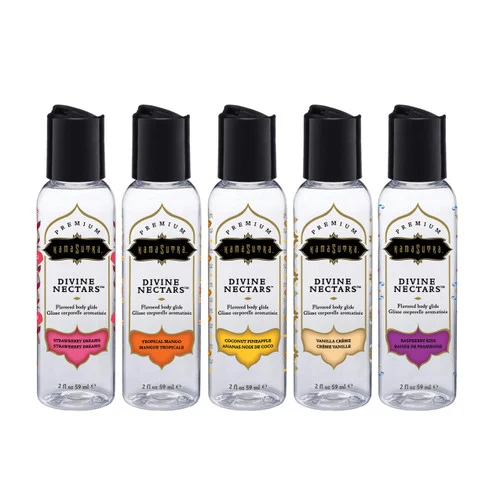 Divine Nectars Flavored Body Glide by Kama Sutra
