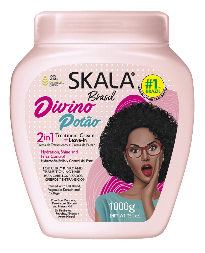 Divino Potao 2 In 1 Treatment + Leave In 1000 Gr
