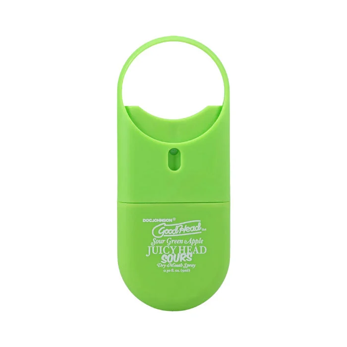 Doc Johnson GoodHead Juicy Head Dry Mouth Mouthwatering Spray To-Go Sour Green Apple Flavor