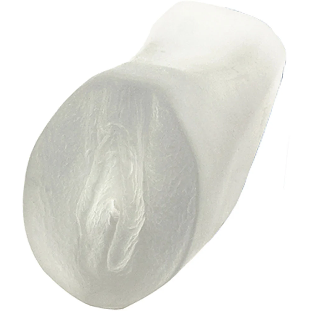 Doc Johnson Masturbation Stroker In A Bag, Frost, Vagina