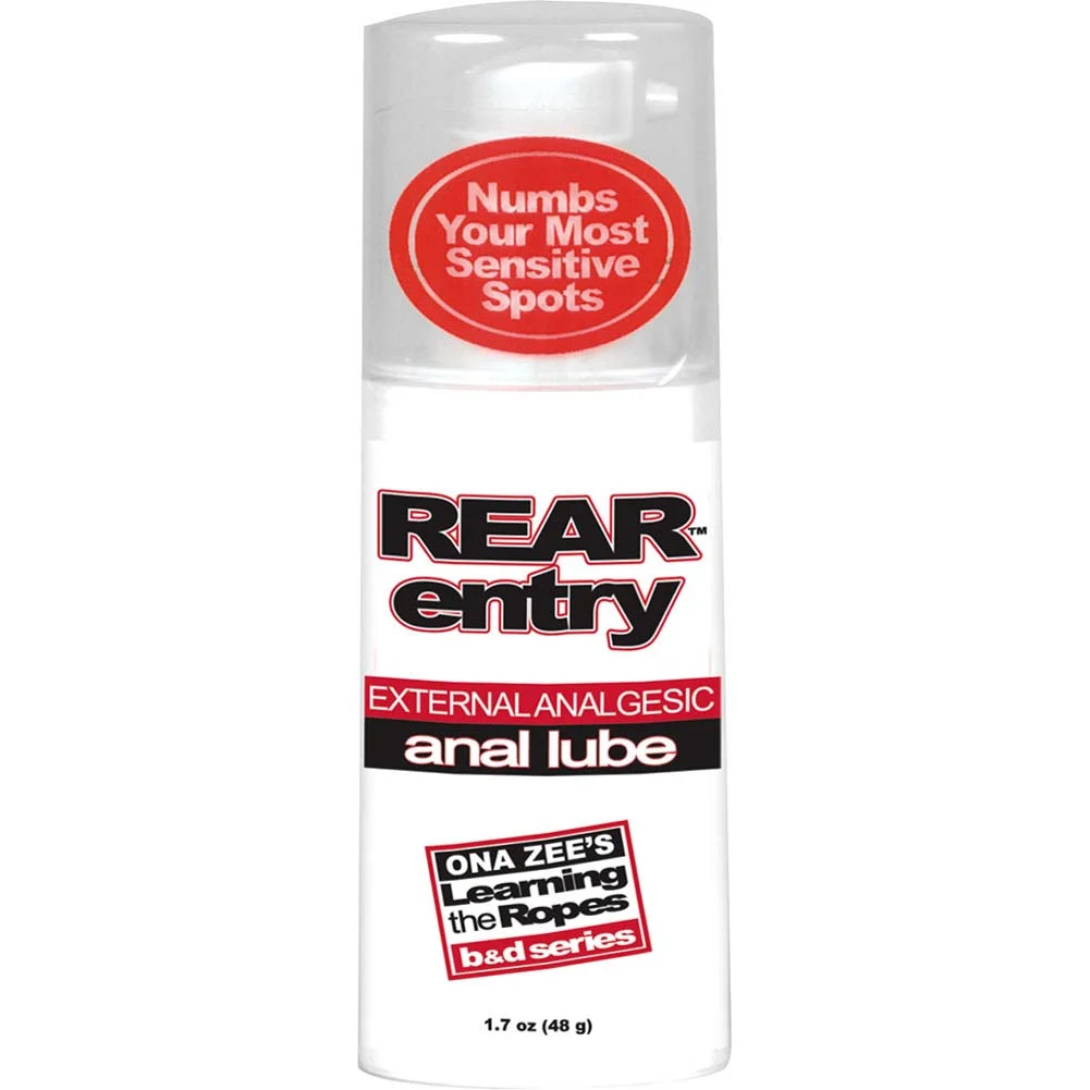 Doc Johnson Ona Zees Rear Entry Desensitizing Anal Lube, 1.7 oz (48 g)