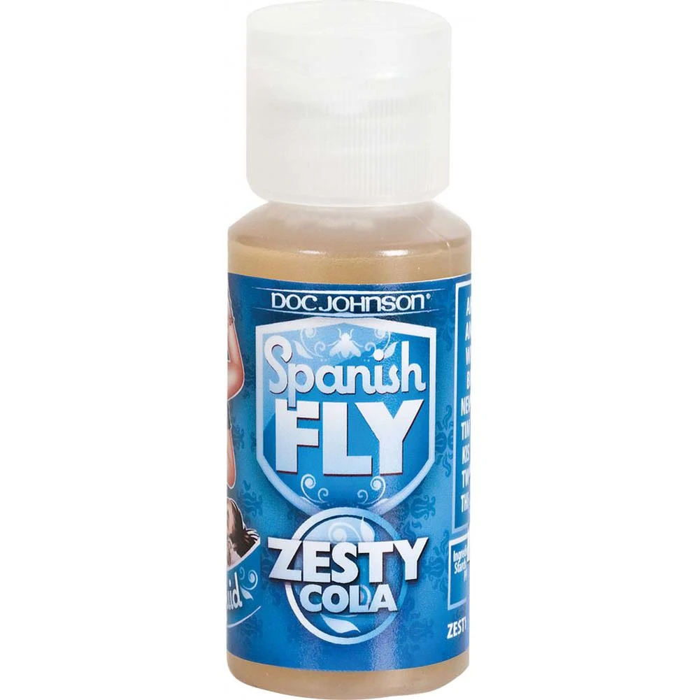 Doc Johnson Spanish Fly Liquid Drops, 1 fl.oz (30 mL), Zesty Cola
