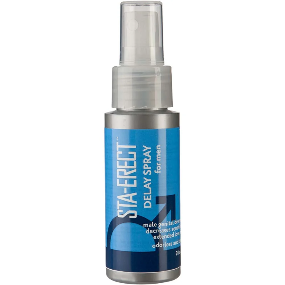 Doc Johnson Sta Erect Delay Spray for Men, 2 fl.oz (59 mL), Boxed