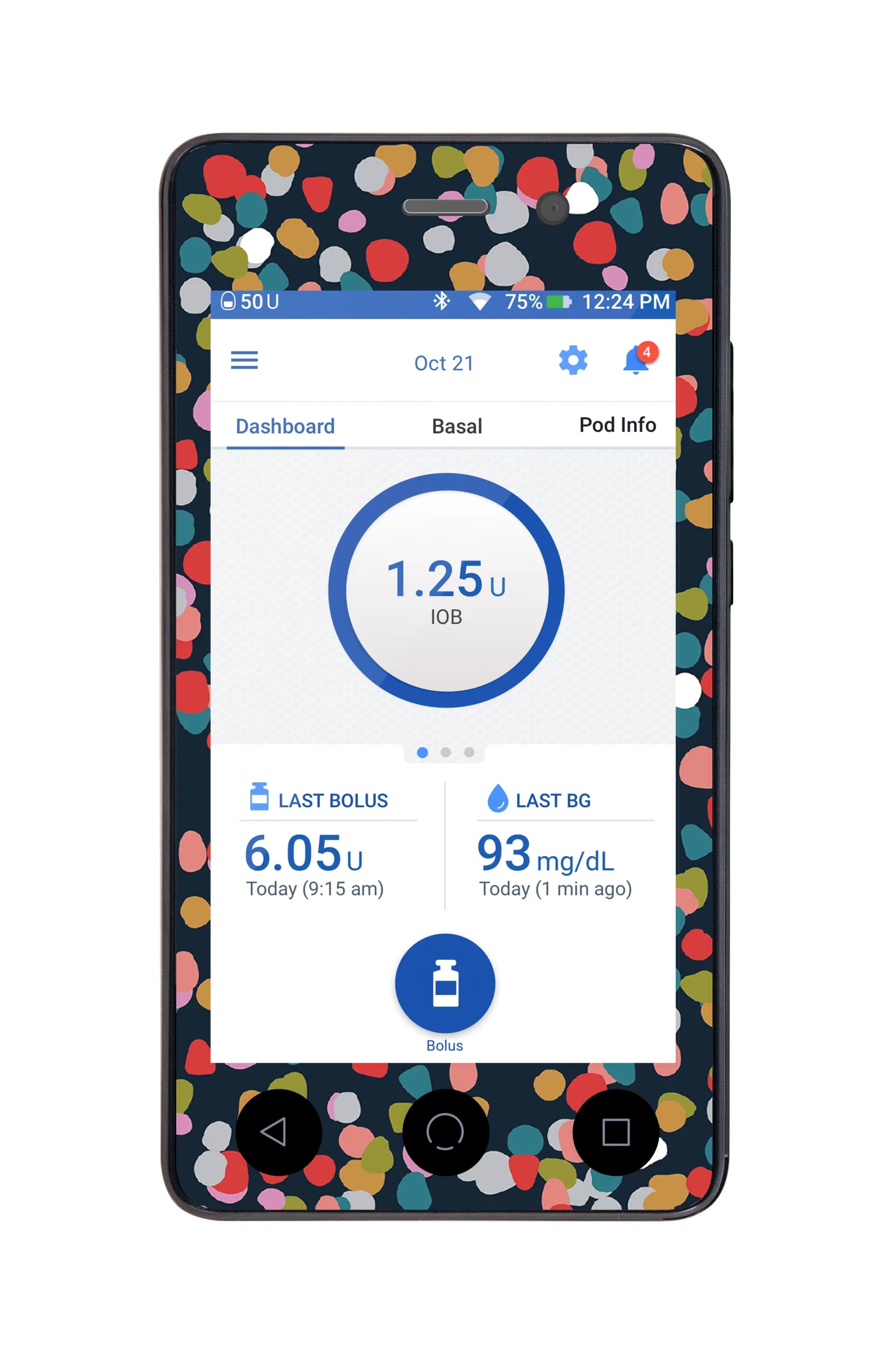 Dots Sticker for Omnipod DASH PDM – Pump Peelz