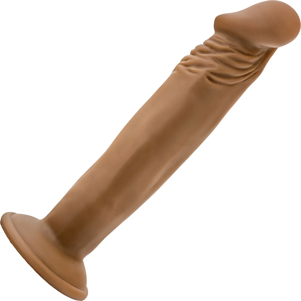 Dr Skin Doctor Realistic Dildo with Suction Cup, 6", Mocha