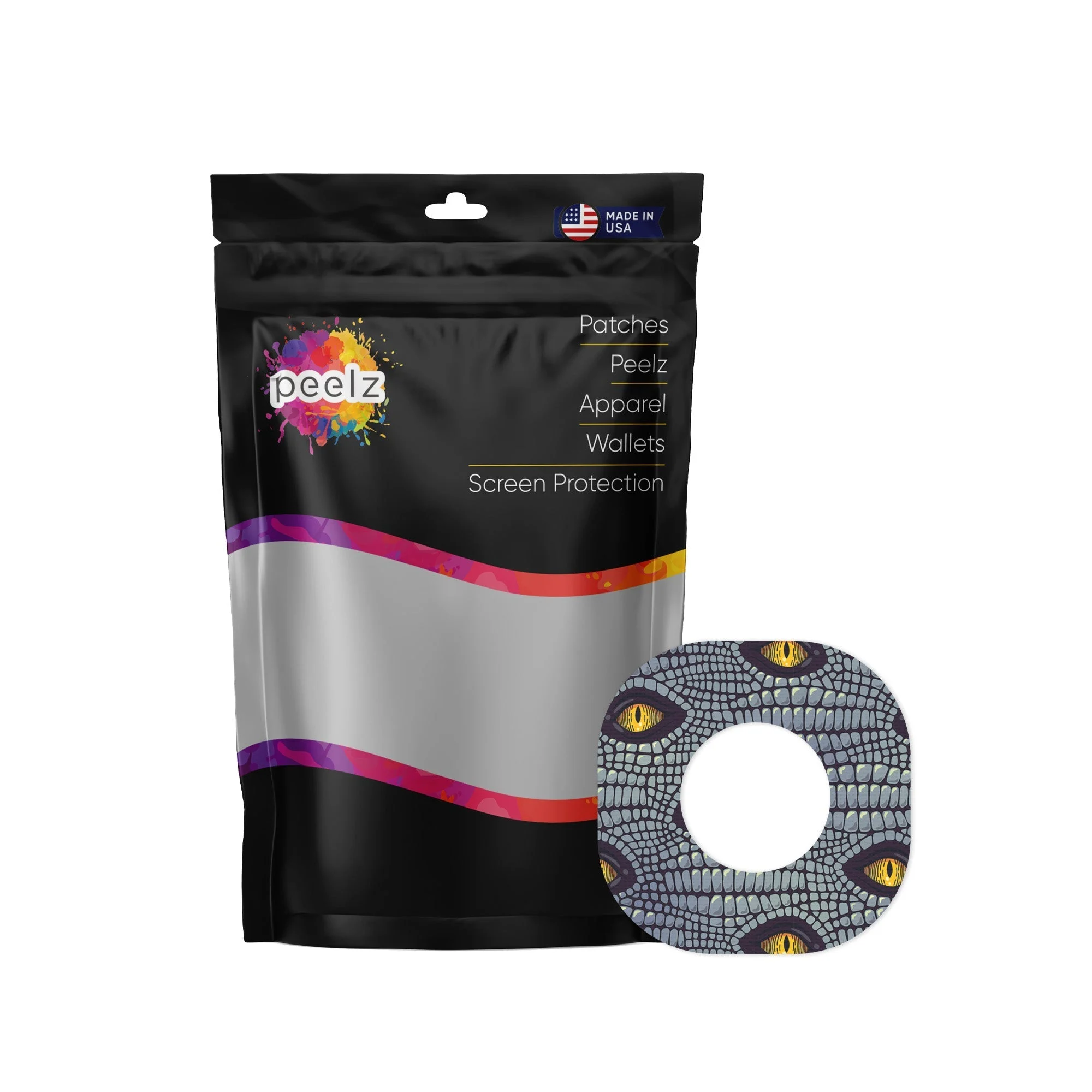 Dragon Dexcom G7 and Stelo Patch Tape - Pump Peelz