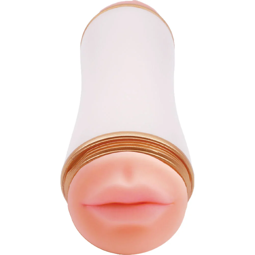 Dream-Lite Double Delight Realistic Male Masturbator, Vanilla