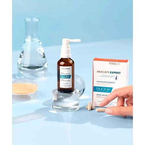 Ducray Anacaps Expert Food Supplement for Chronic Hair Loss