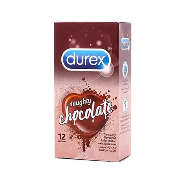 Durex Extra Thin Condom Intense Chocolate Flavor - 12 Condoms