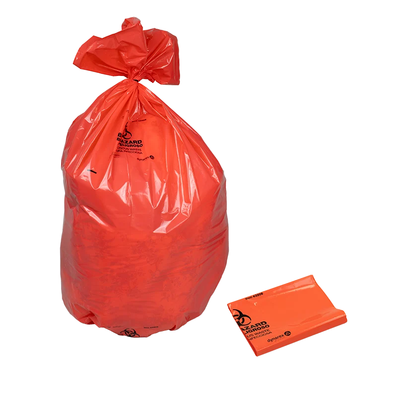Dynarex Biohazard Bags, 36” x 58” (100 Count)