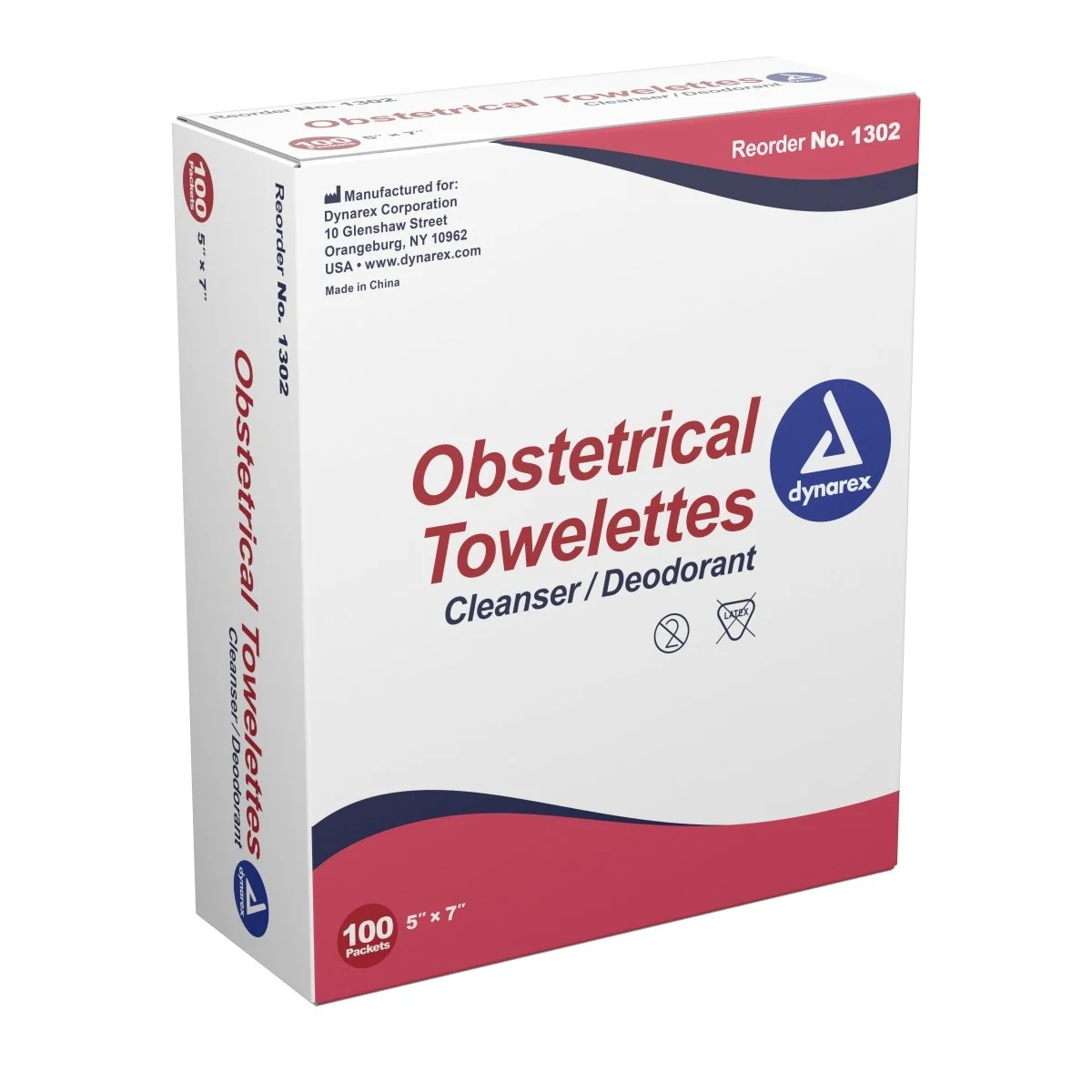 Dynarex Scented Obstetrical Towelettes