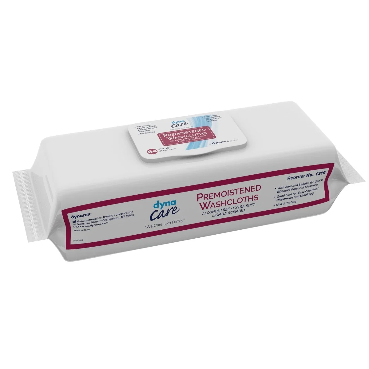 Dynarex Scented Personal Cleansing Washcloth