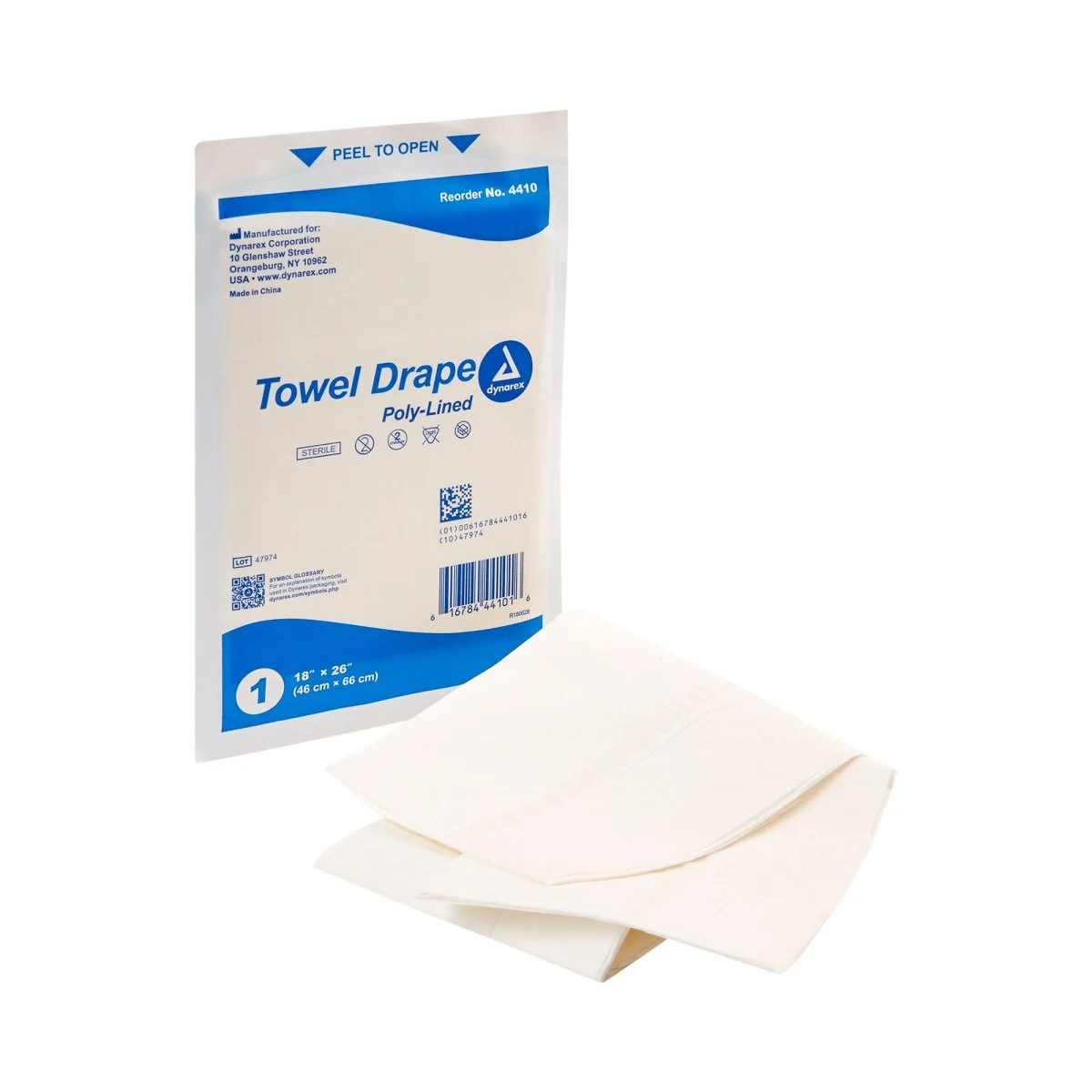 Dynarex Sterile Towel General Purpose Drape