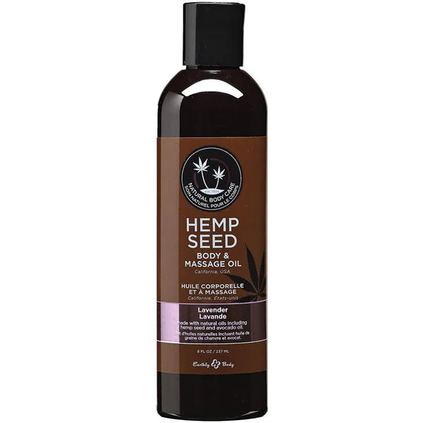 Earthly Body Massage & Body Oil-Lavender 8oz