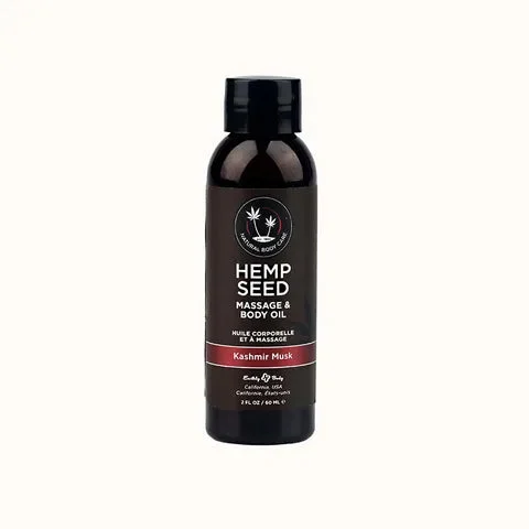 EARTHLY BODYHEMP KASHMIR MUSK MASSAGE LOTION