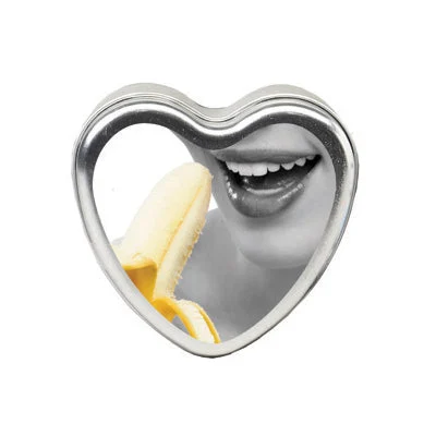 EB EDIBLE HEART MASSAGE CANDLE BANANA