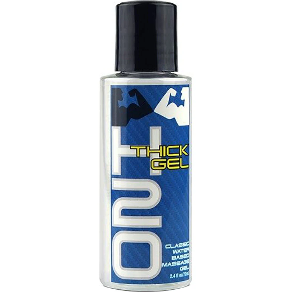 Elbow Grease H2O Thick Gel Classic Water Based Lubricant, 2.4 fl.oz (71 mL)