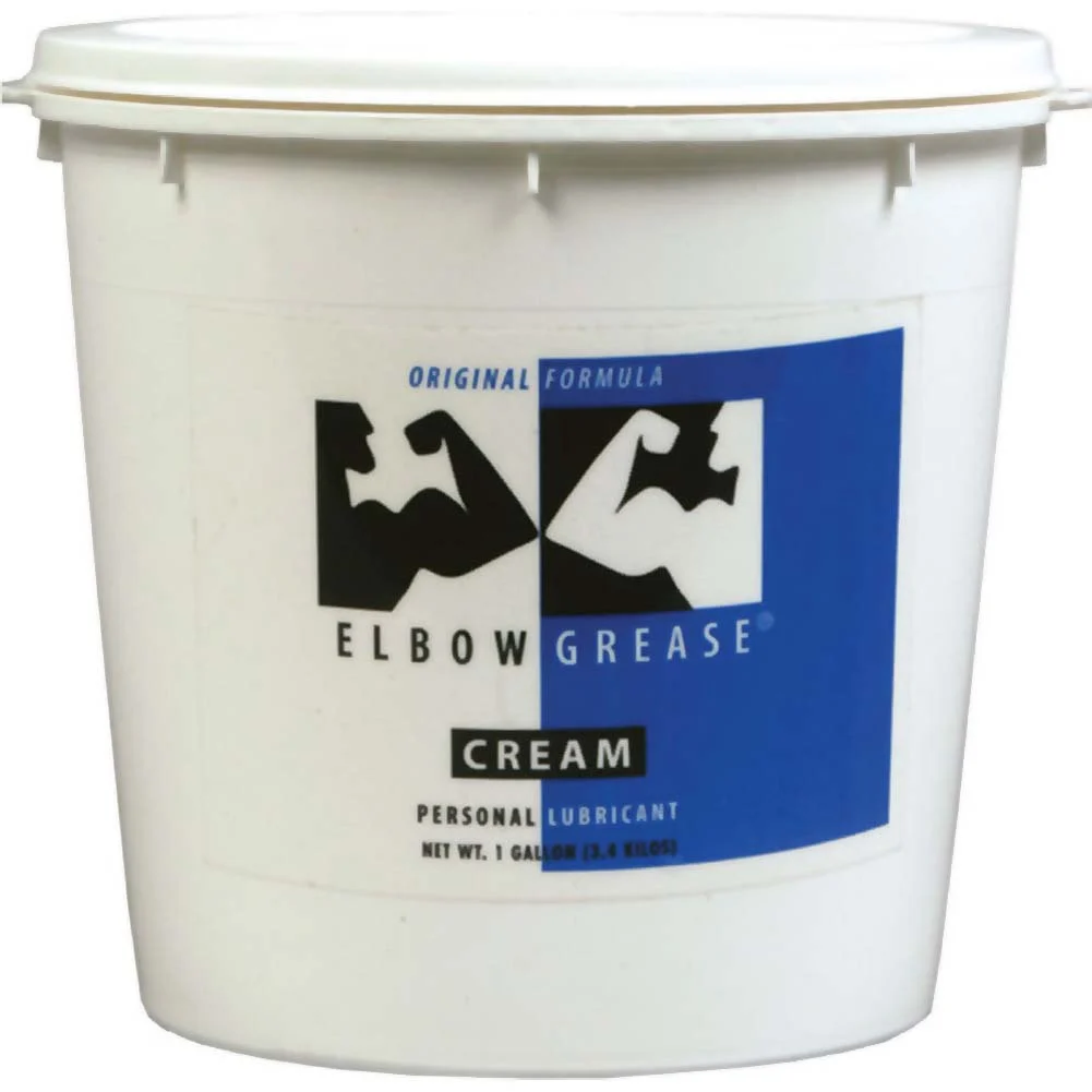 Elbow Grease Original Cream Personal Lubricant, 1 gal (3.78 L)