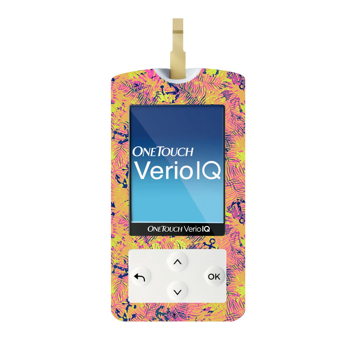 Electric Island OneTouch Verio IQ Glucometer Sticker - Pump Peelz