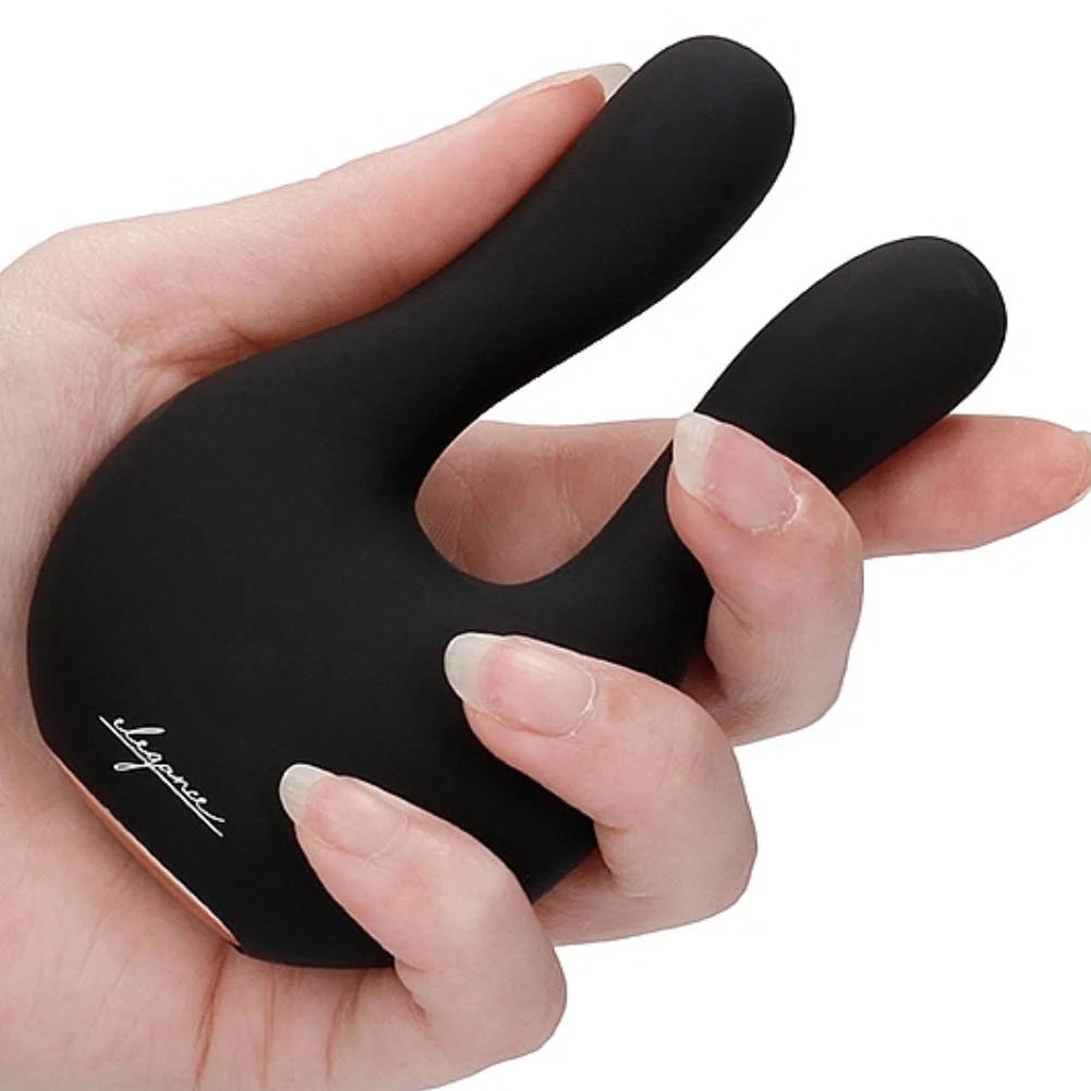 Elegance Exceptional Dual Clitoral Stimulator, 4", Black/Gold