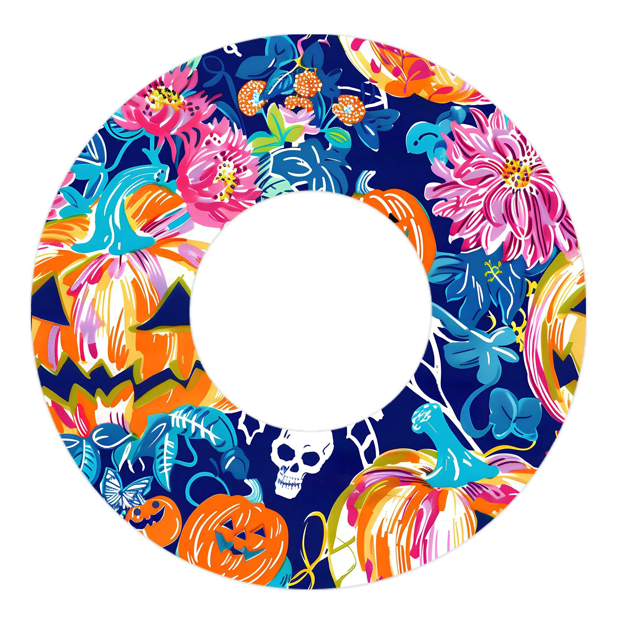 Enchanted Pumpkins Freestyle Libre 2 Patch Tape - Pump Peelz