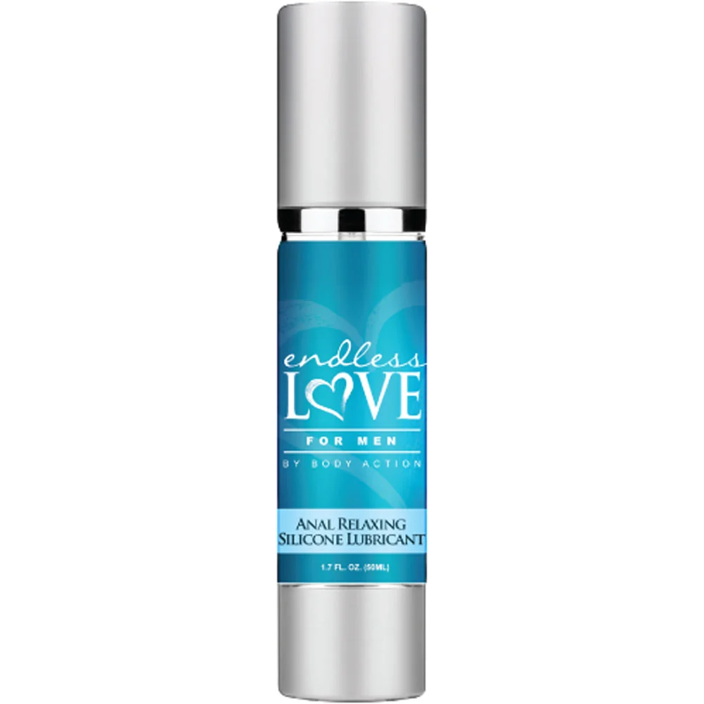 Endless Love for Men Anal Relaxing Silicone Lubricant, 1.7 fl.oz (50 mL)