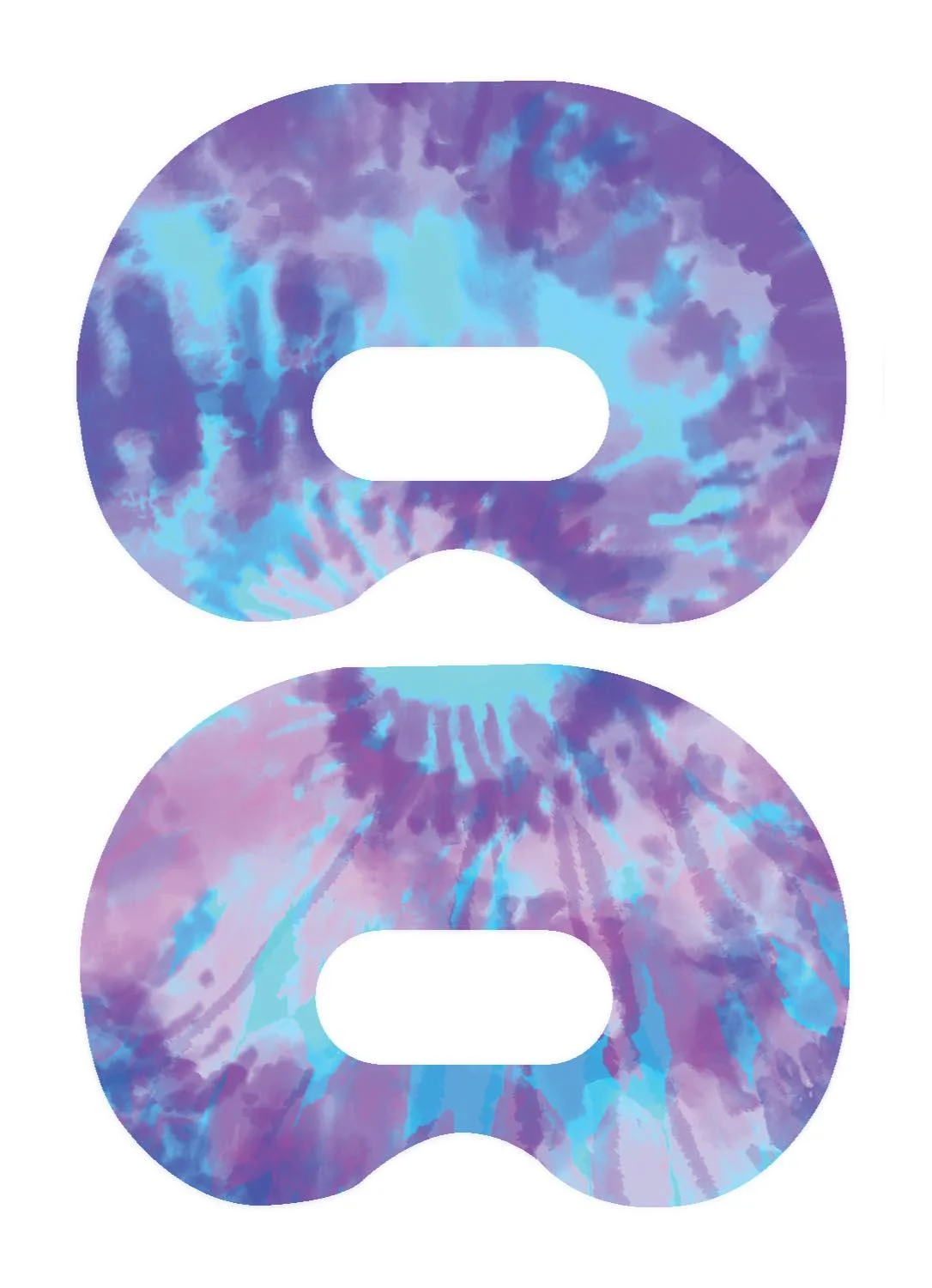 Endless Summer Tie-Dye Medtronic Guardian Connect Patch Tape - Pump Peelz