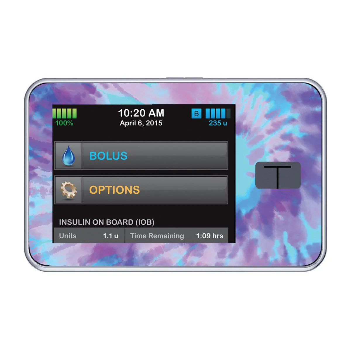 Endless Summer Tie-Dye Sticker for Tandem t:slim