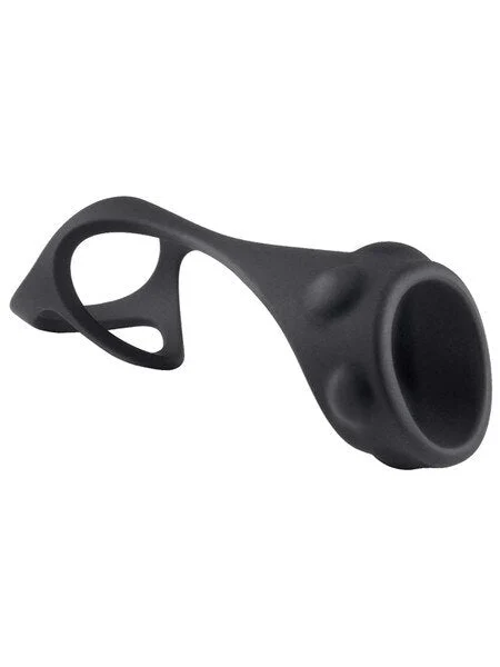 ENHANCER TEXTURED COCK STRAP AND BALL STRETCHER