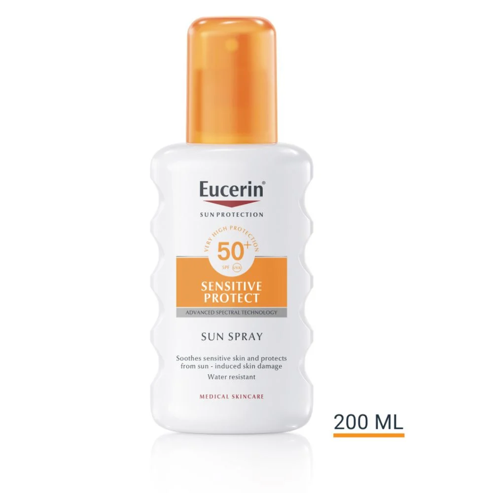 Eucerin Sun Protection Sensitive Protect SPF50+ Sun Body Spray Sensitive Skin