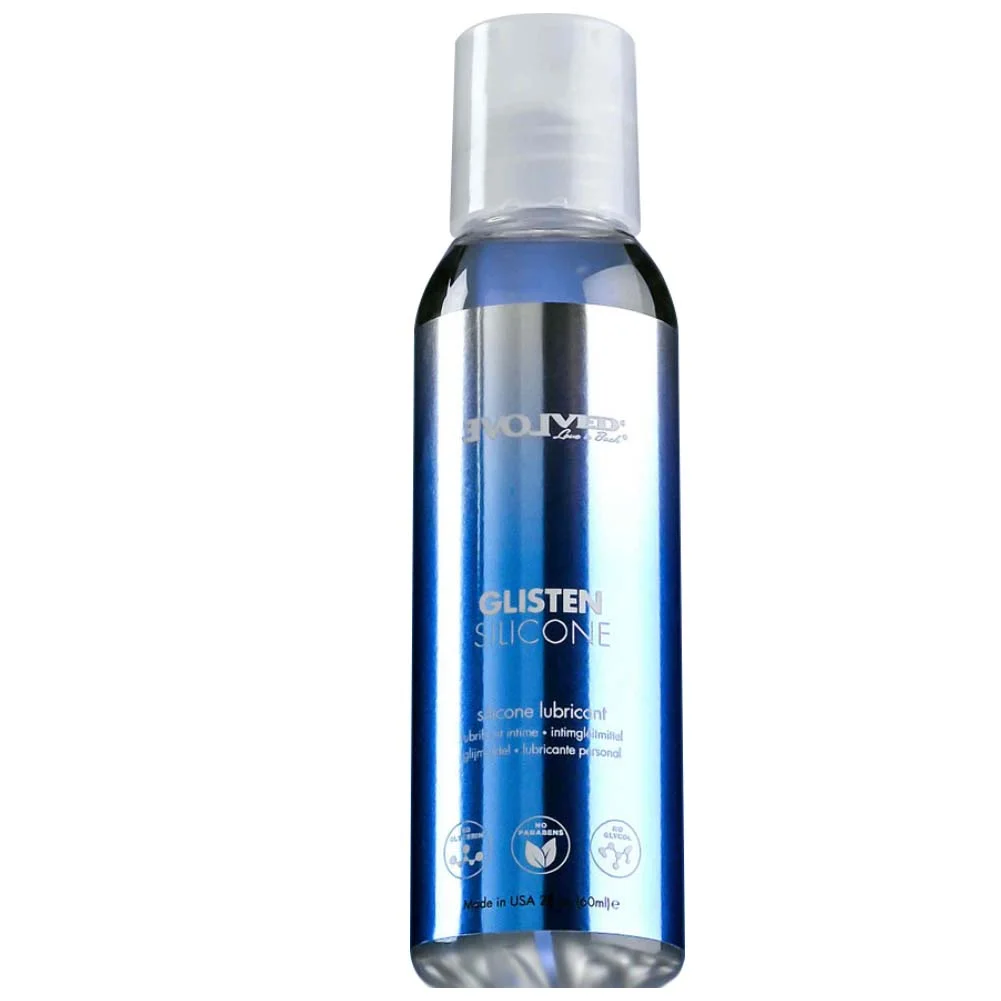 Evolved Glisten Silicone Personal Lubricant, 2 fl.oz (60 mL)